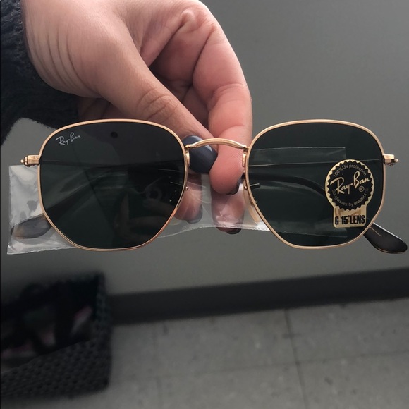 Brand New Ray Bans - Hexagonal main image 4